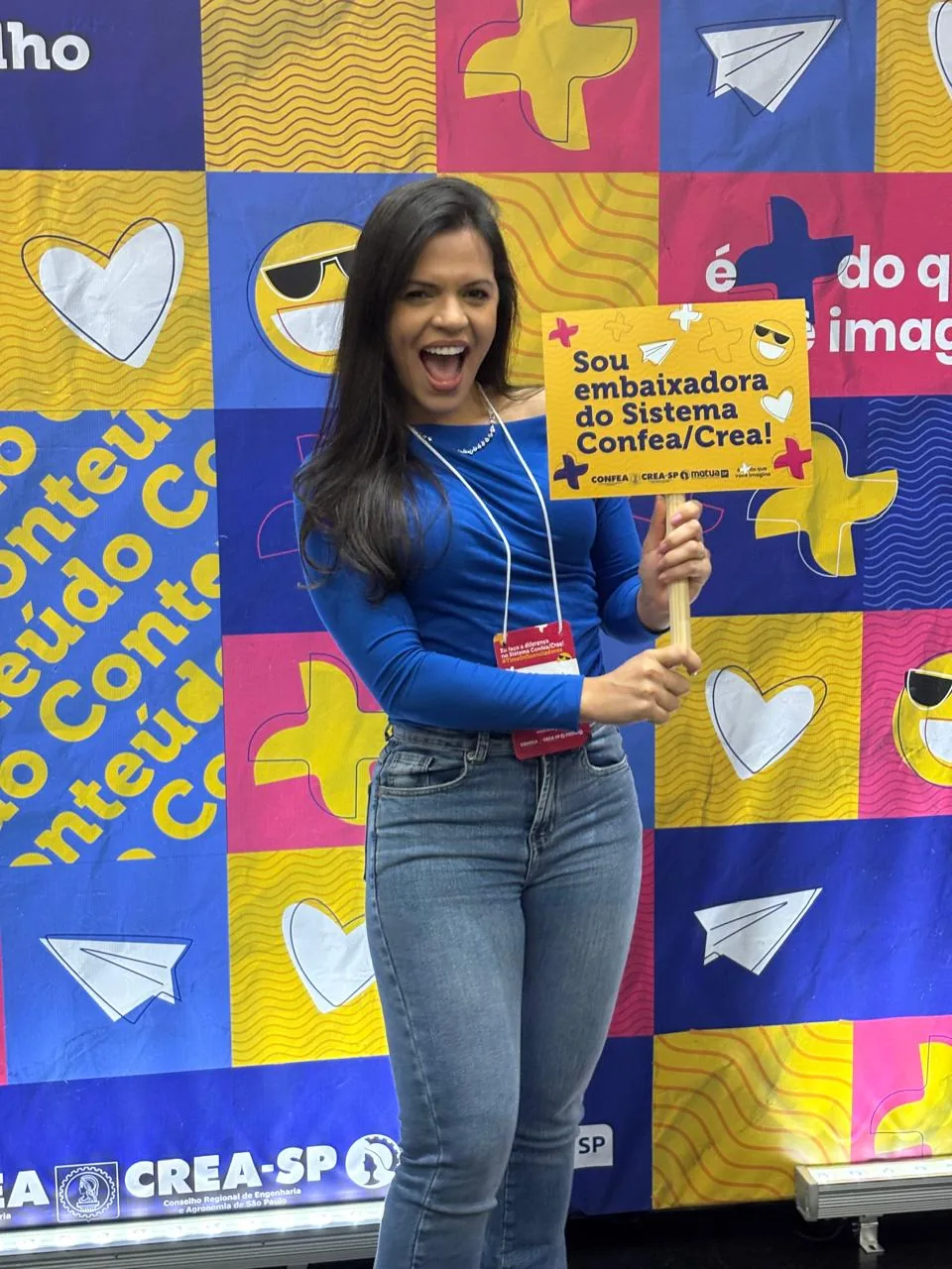 Priscila Bezerra na cerimônia Embaixadora do CREA / Confea (2 de 2)