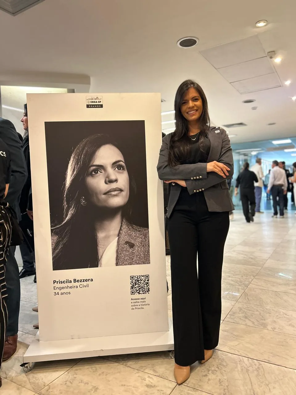 Priscila Bezerra na cerimônia Homenagem na Assembleia Legislativa (2 de 2)